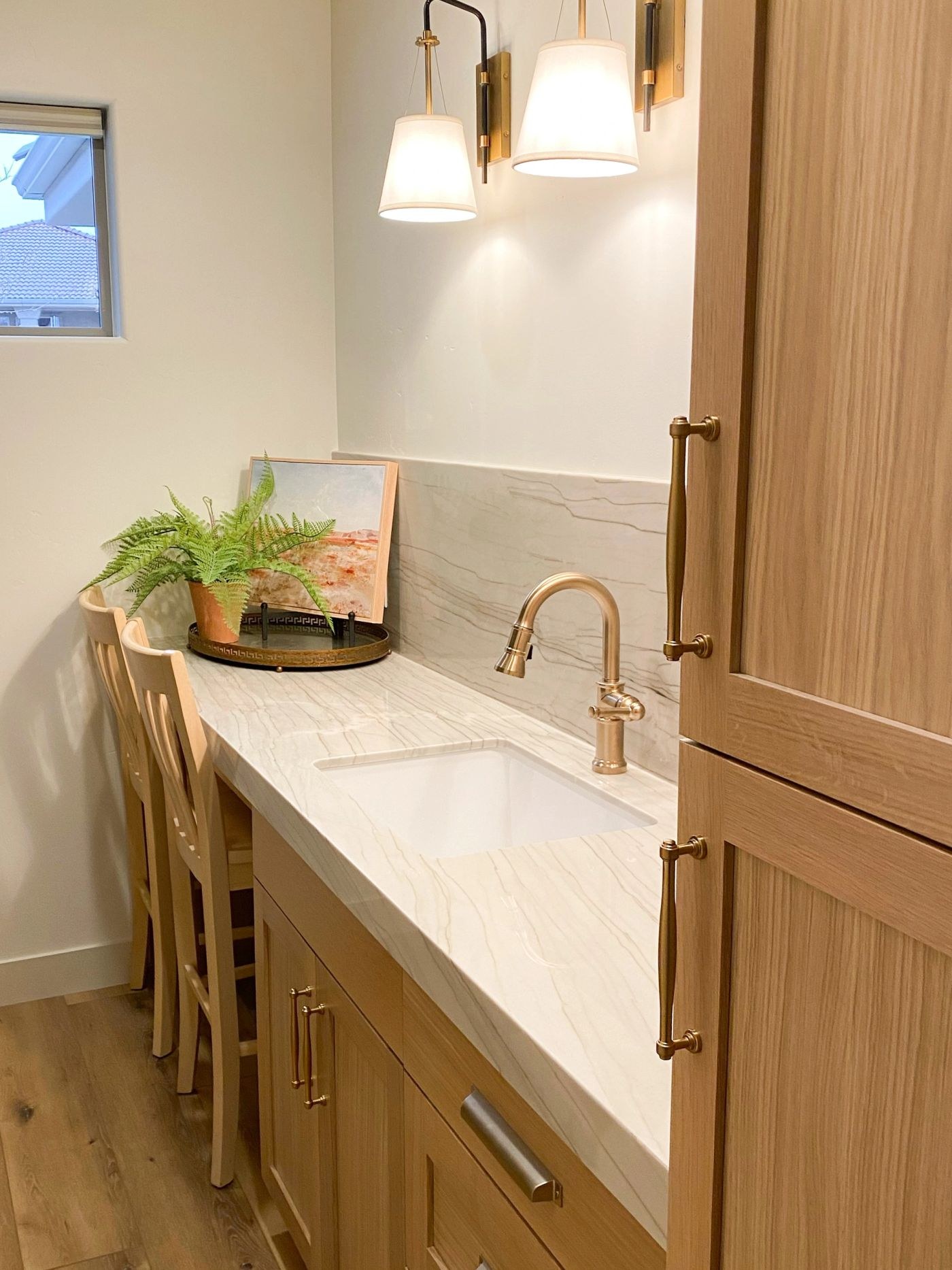 Interior finish detail