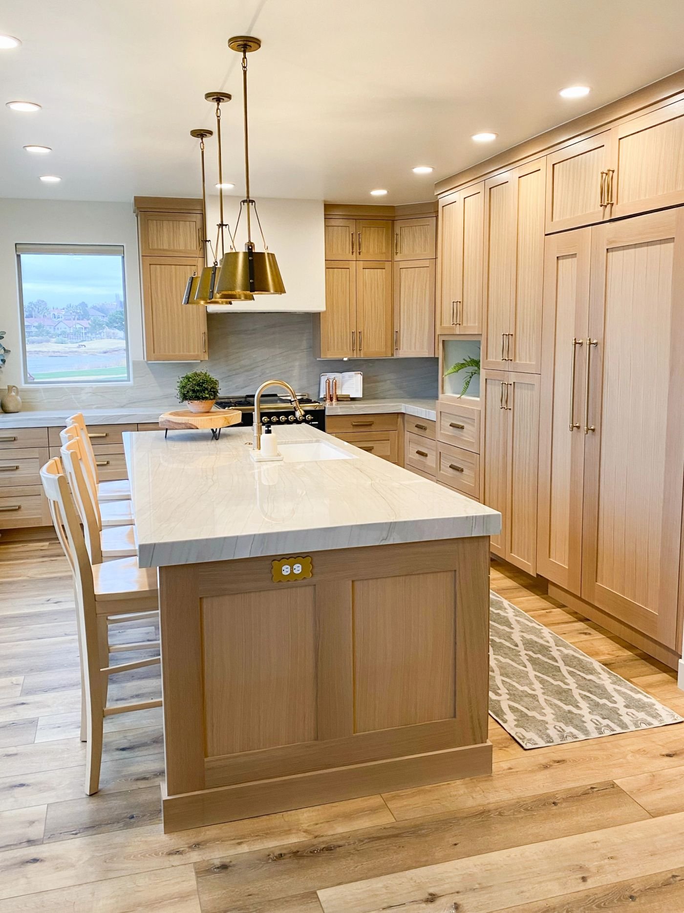 Kitchen remodel finish